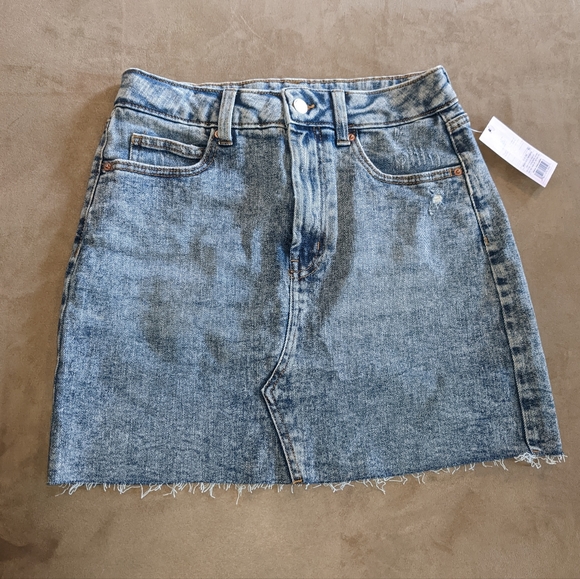 Target Denim Jean Mini Skirt - Picture 2 of 4